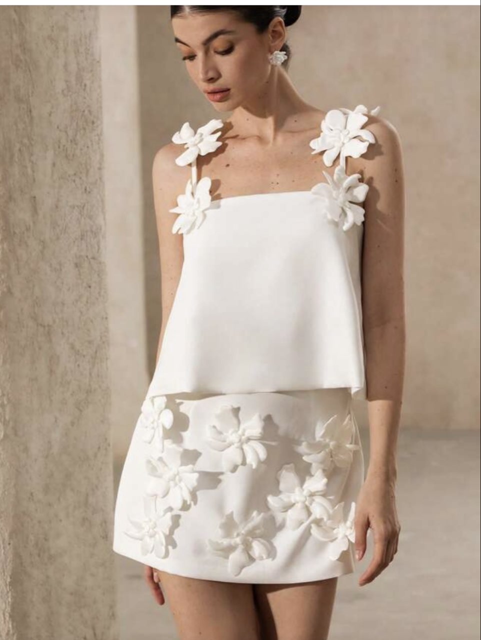 White Floral Set
