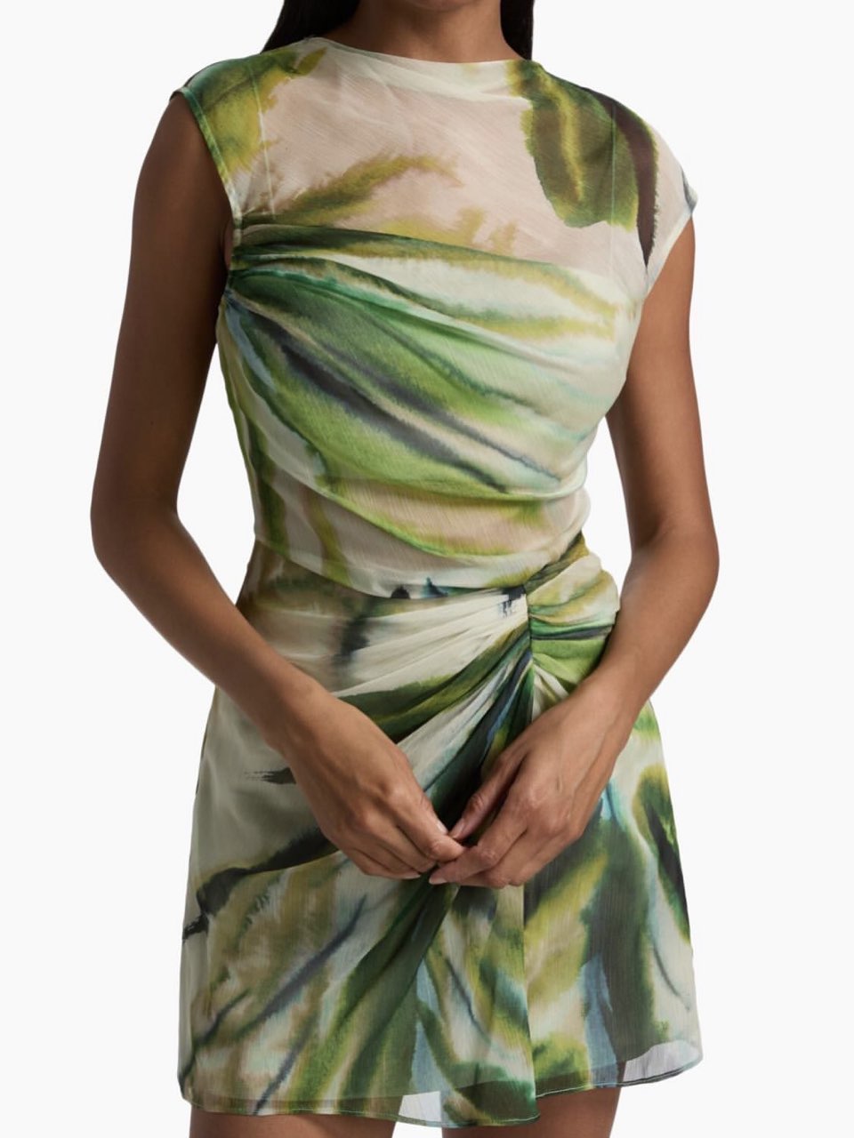 Amur Zuma Sheer Dress