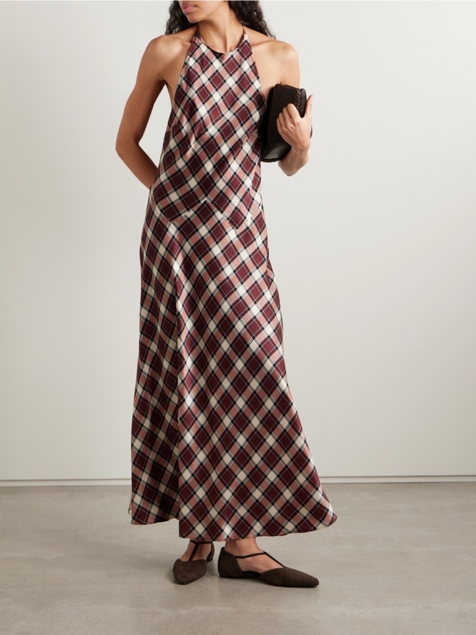 Doen maxime plaid dress sz medium