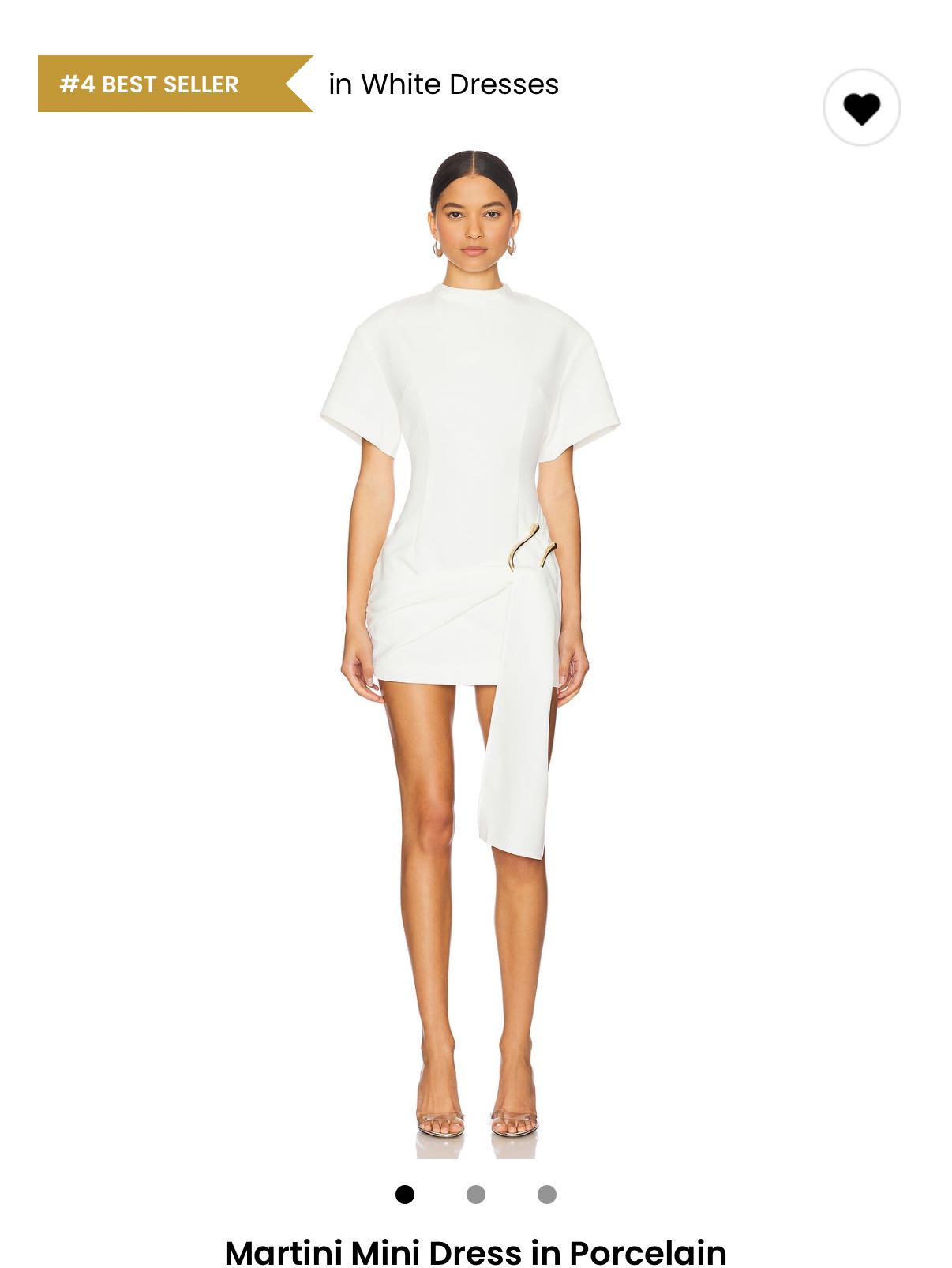 Lioness White Mini Dress