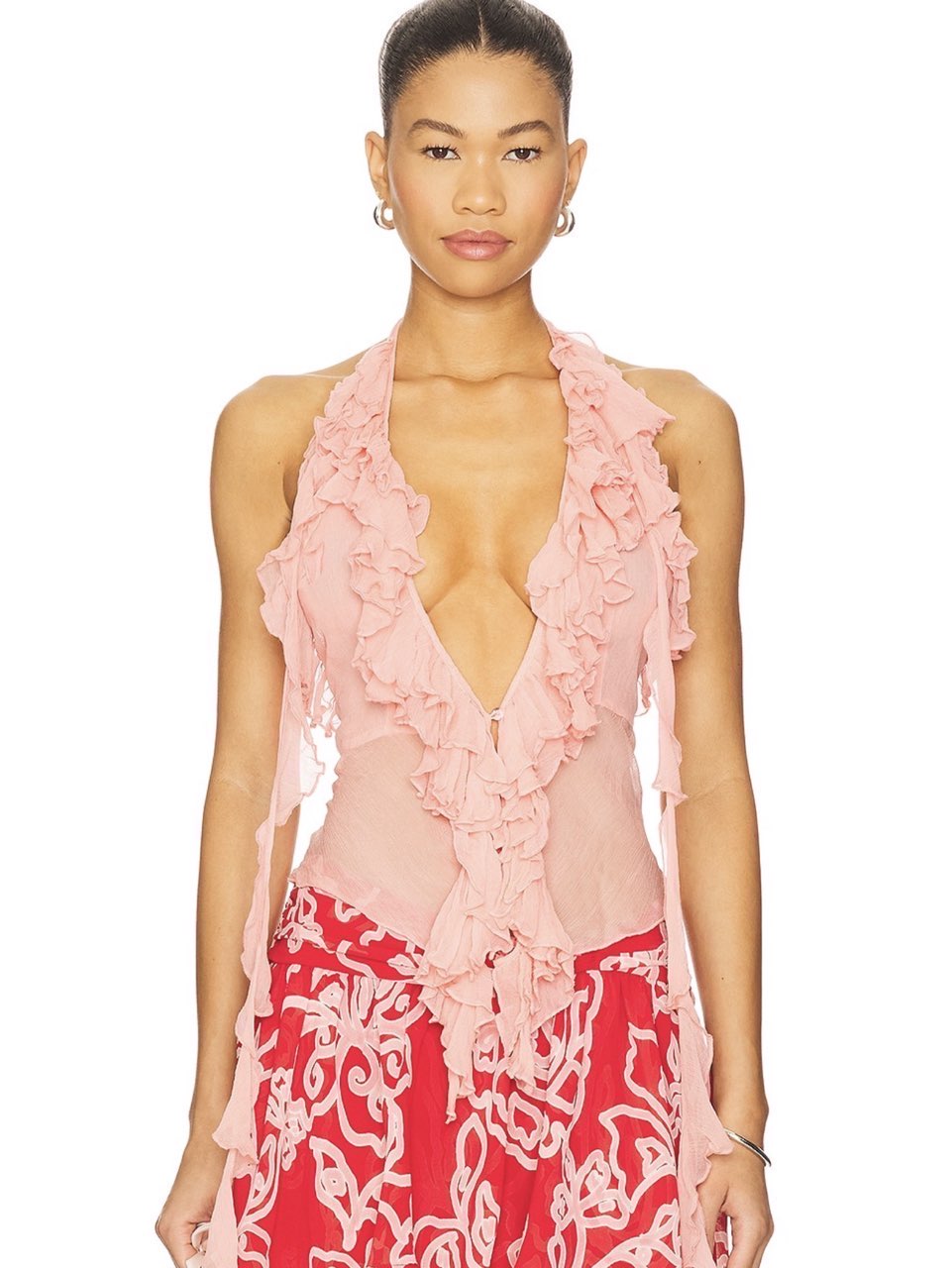 Lovers & Friends pink top