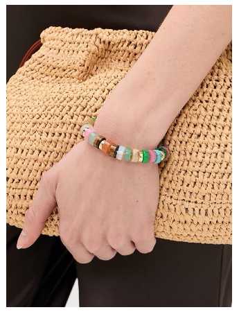 Multi-Color Beaded Statement Necklace