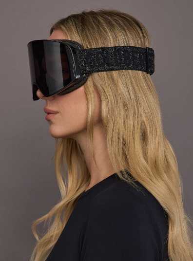 Black Ski Goggles
