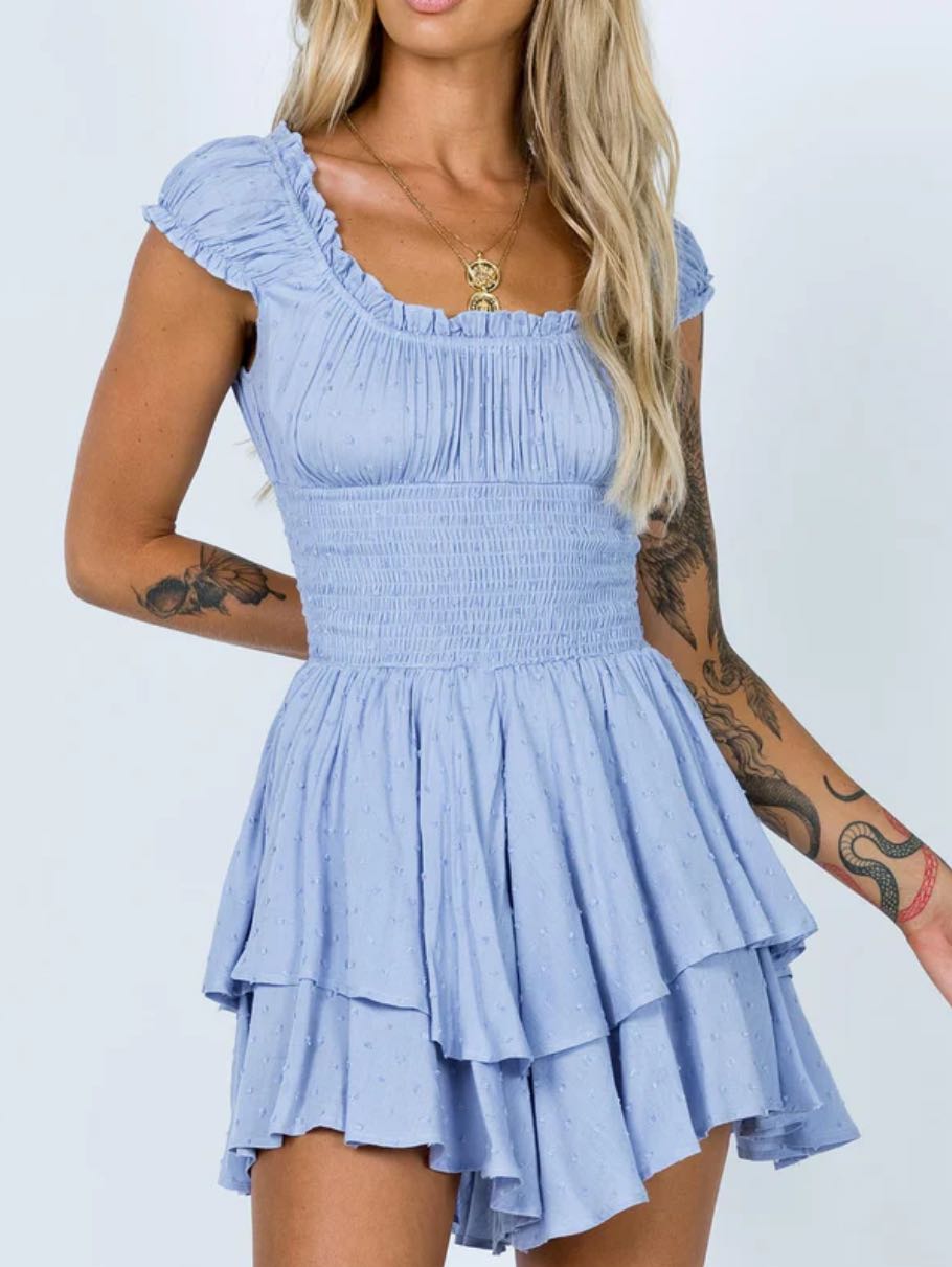 Light Blue Romper