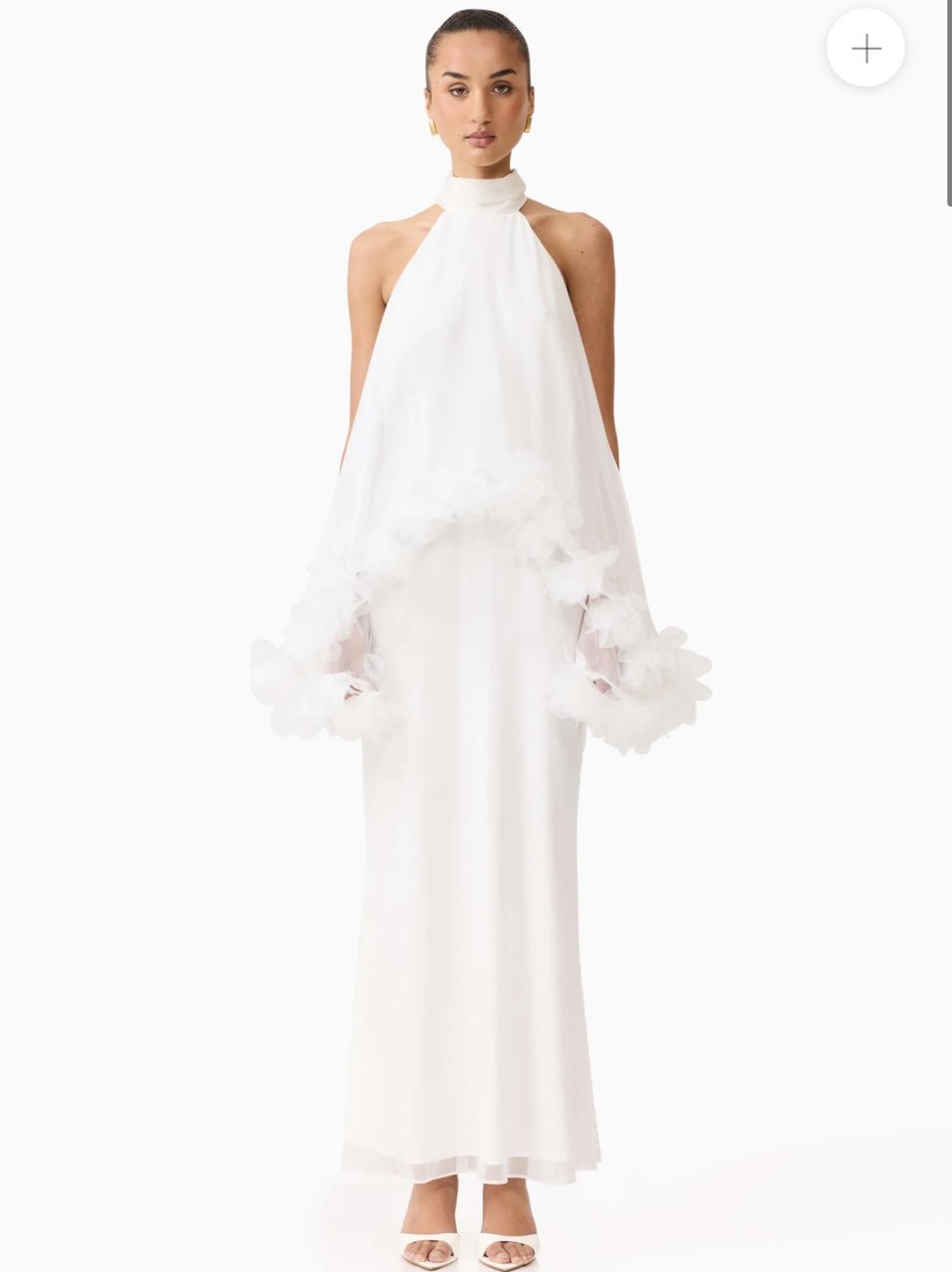 Poppy Cape Gown