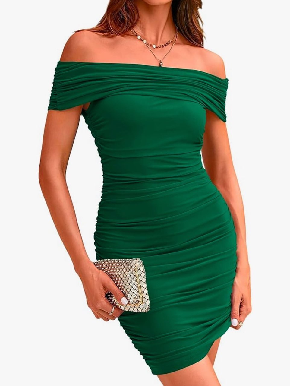 Okiwam Ruched Dress