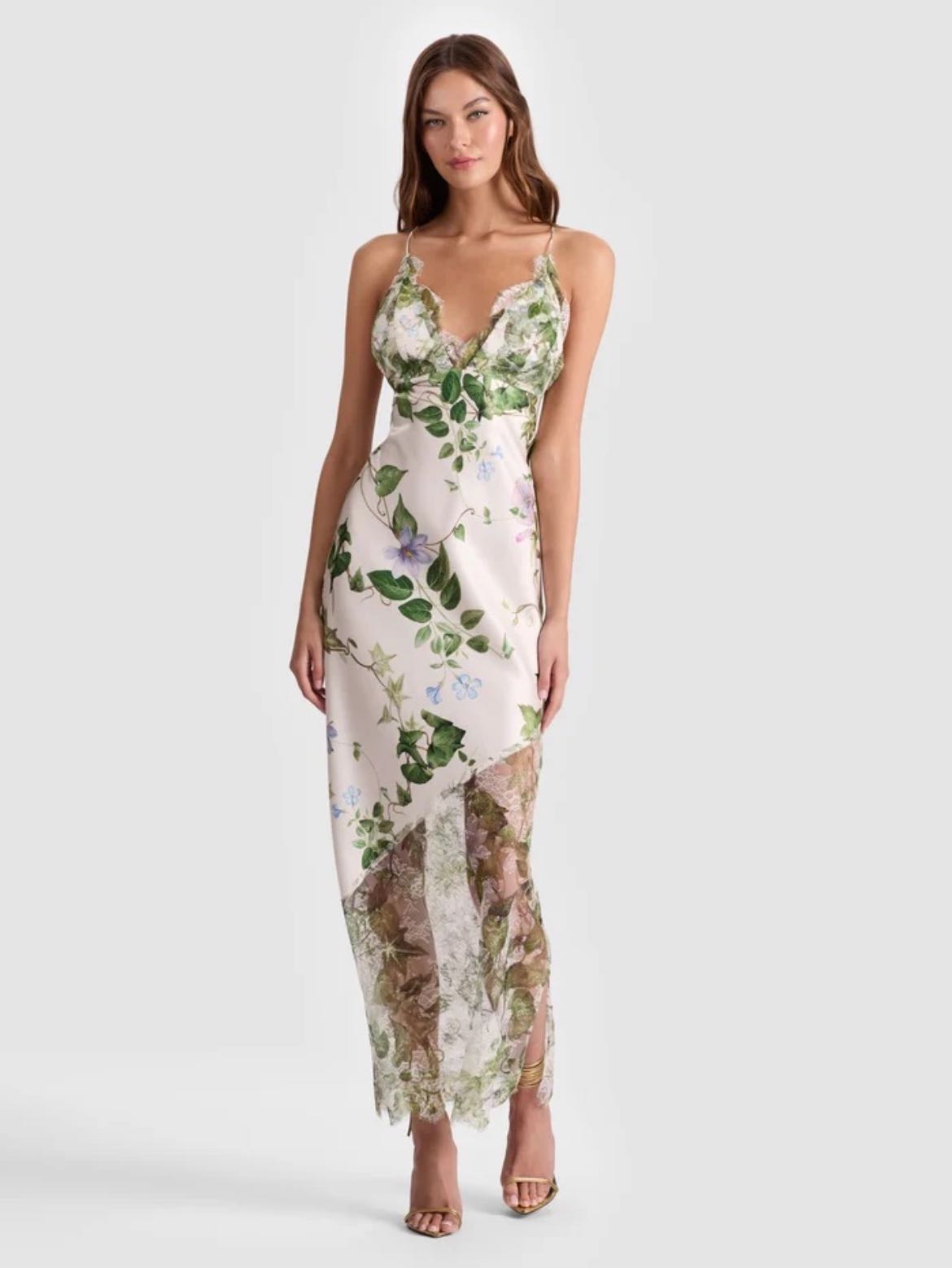 alice and olivia slip dress