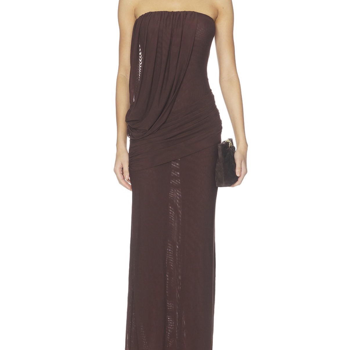 Revolve Mavro strapless maxi dress