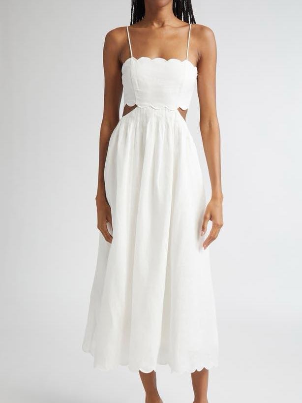 Zimmermann Rhiannon Scalloped Midi