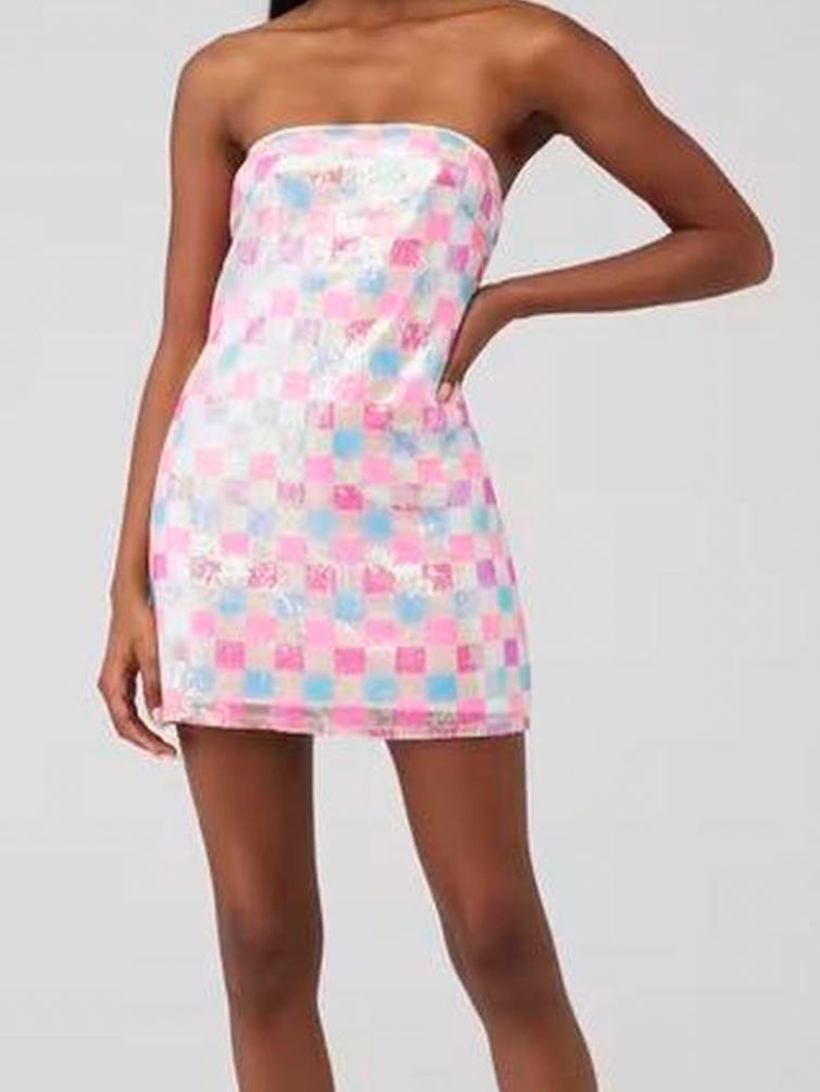 Sequin mini dress