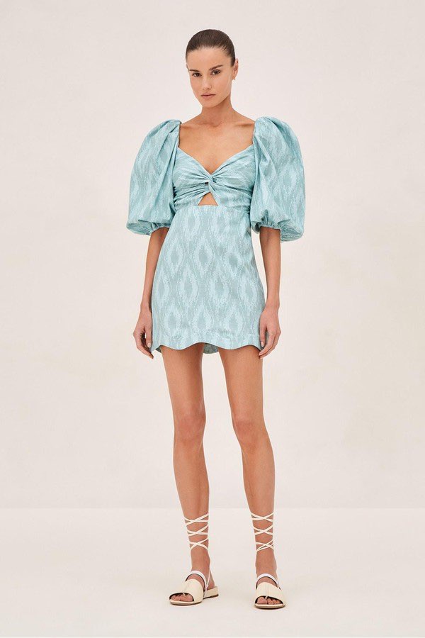 Alexis teal mini