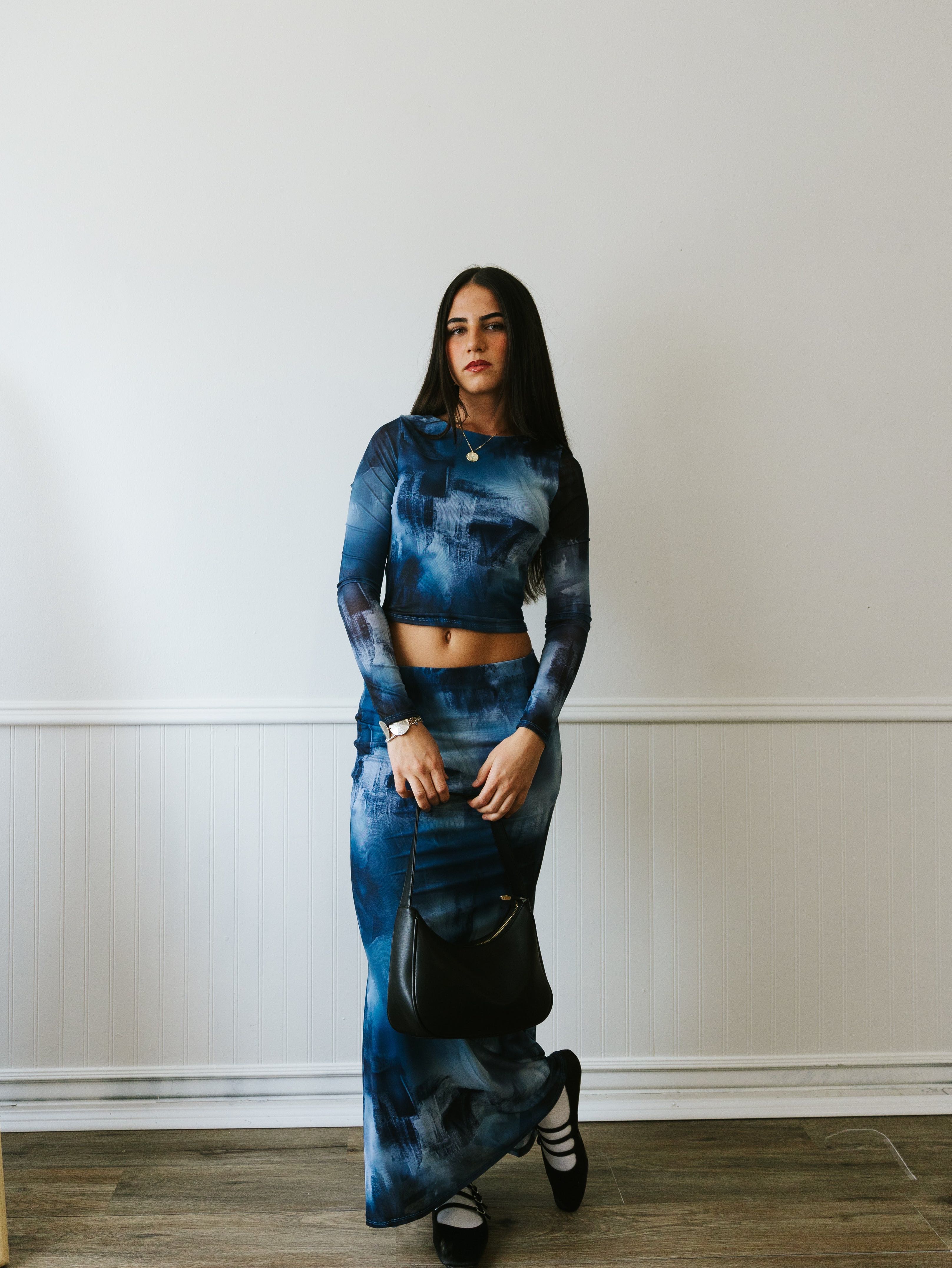Navy Sunday Riot Mesh Set