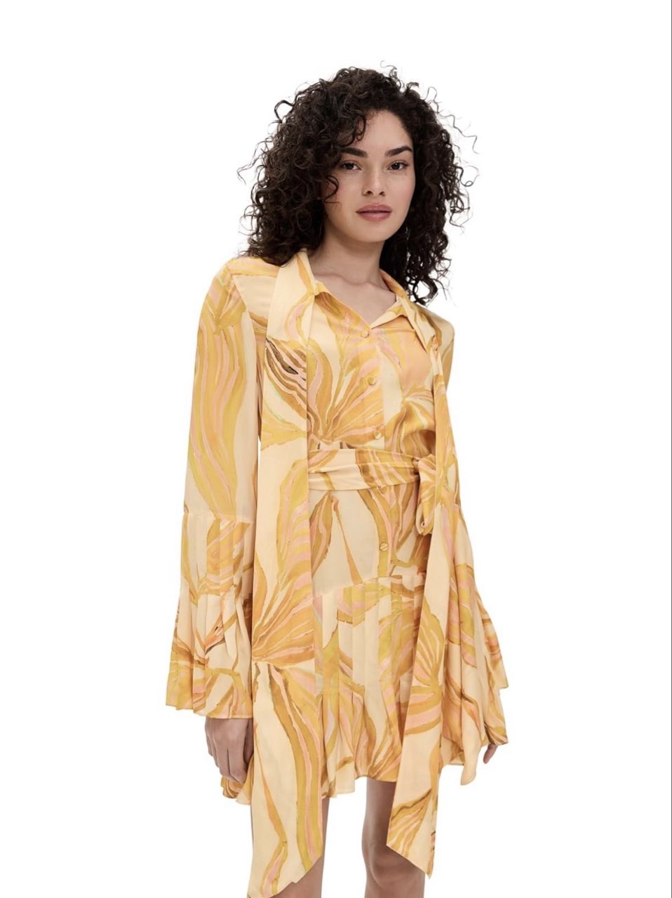Orange Alexis Dress
