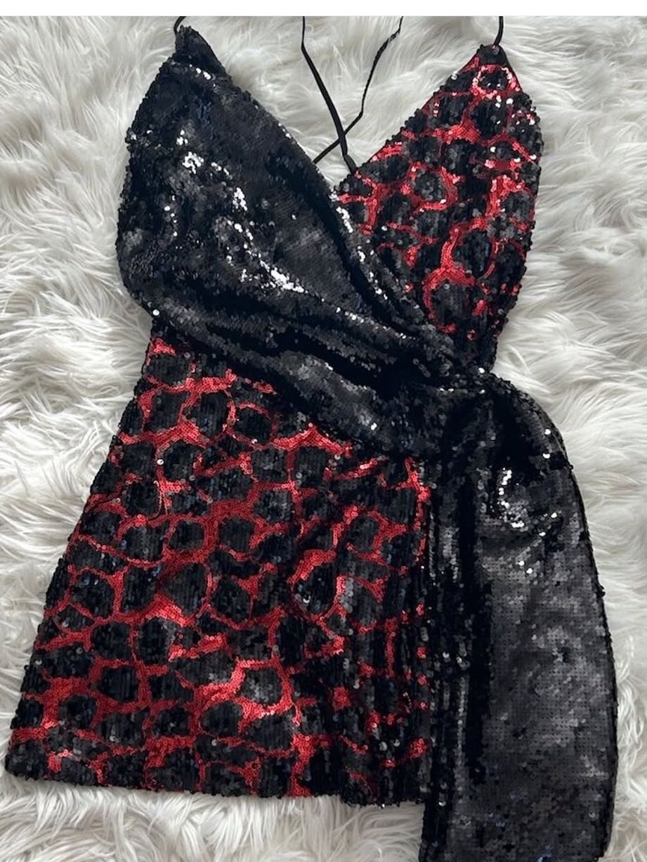 NBD Davie Embellished Mini Dress