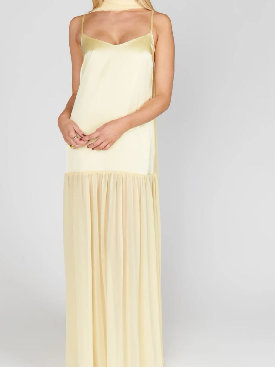 Yellow Formal Gown 💛
