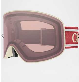 Chloé Pink Lens Ski Goggles
