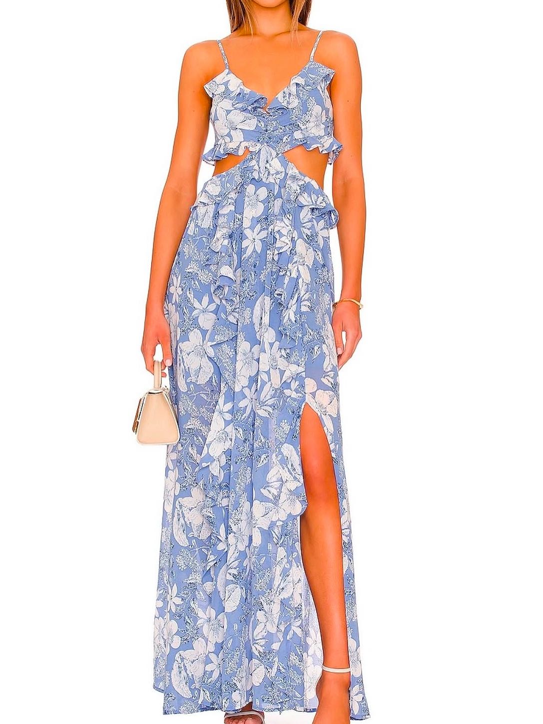 Floral maxi dress