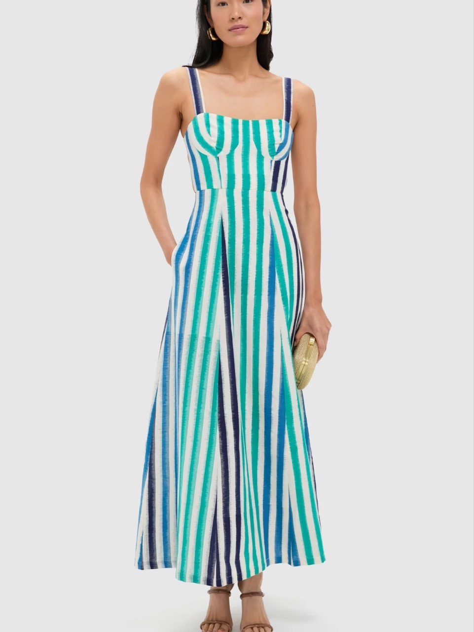 Striped Maxi Dress