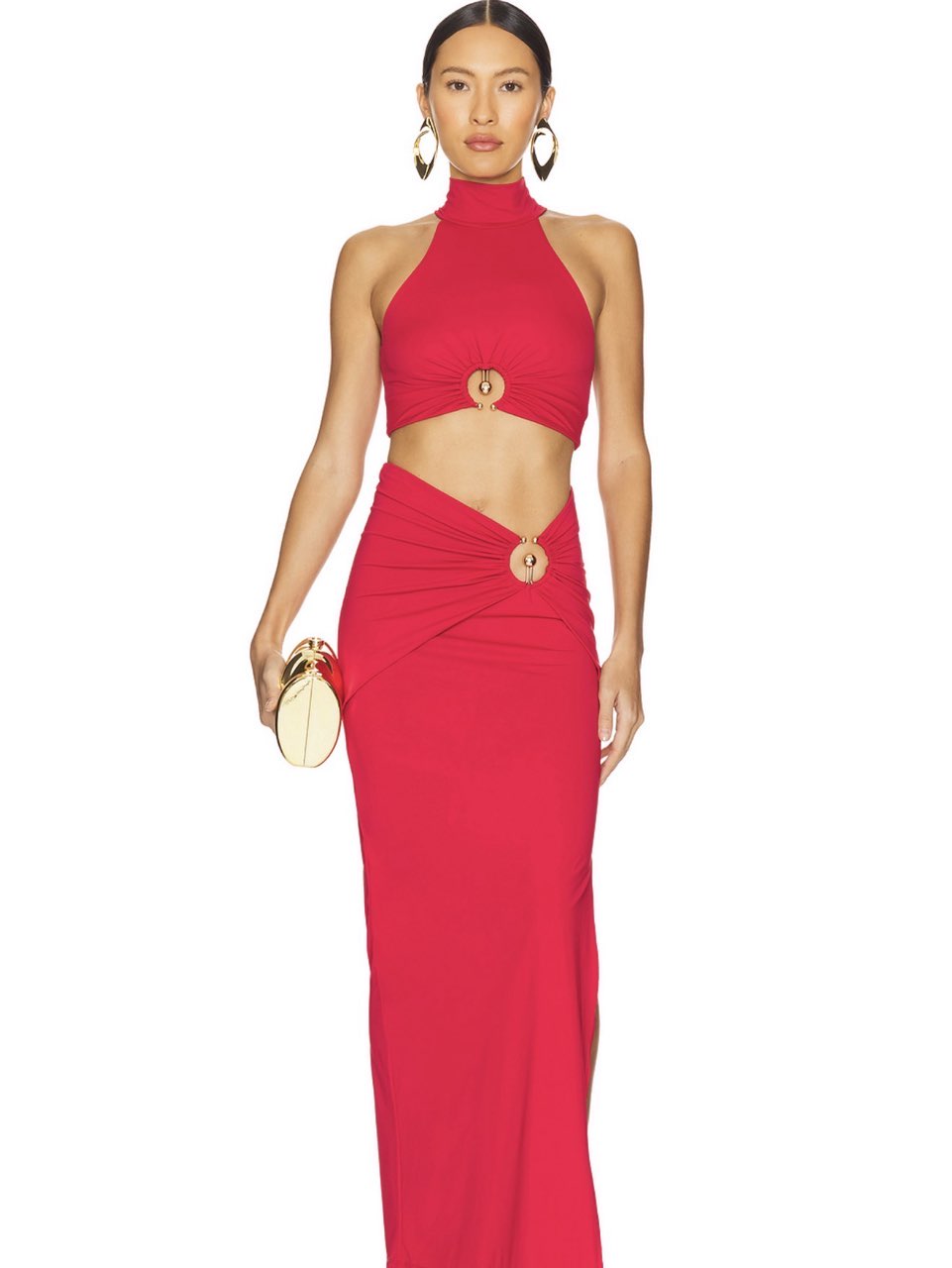 Bardot X Revolve Red Set