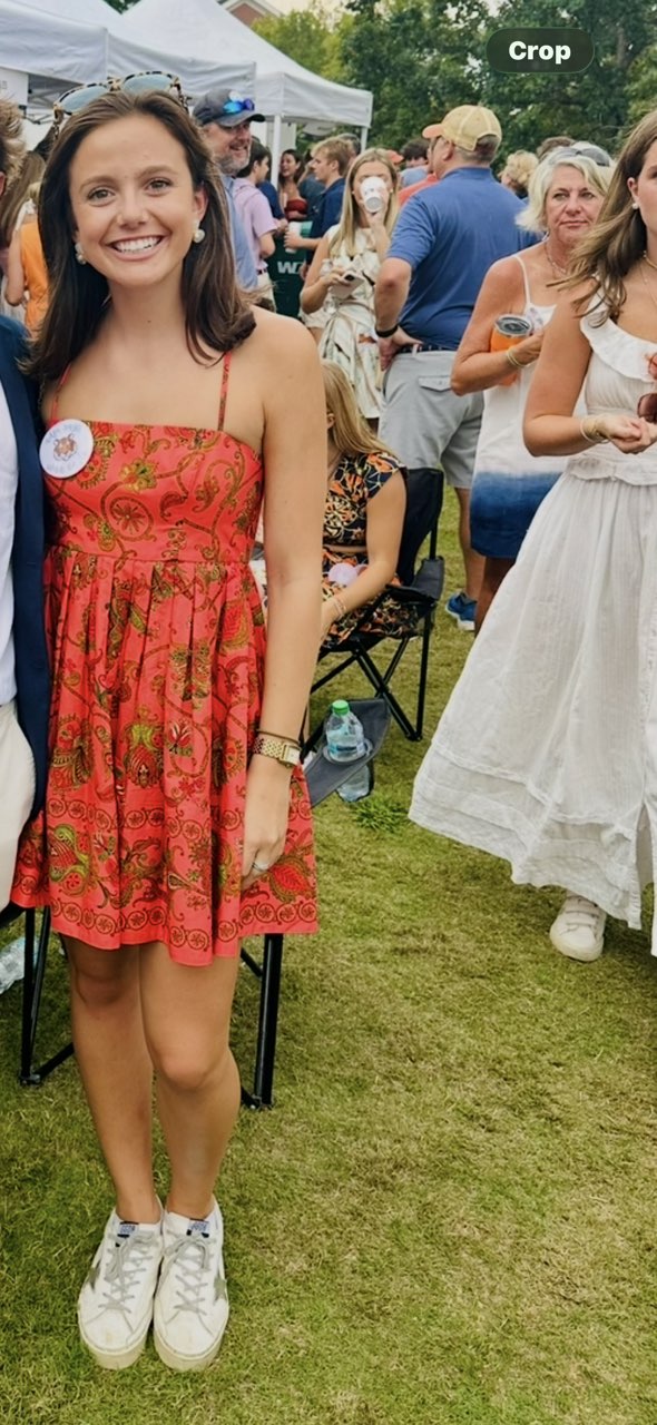 Coral Paisley Halter Mini Dress