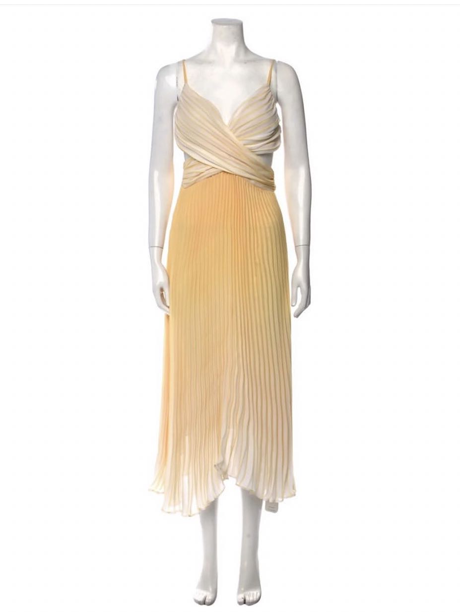 Ombré midi formal dress