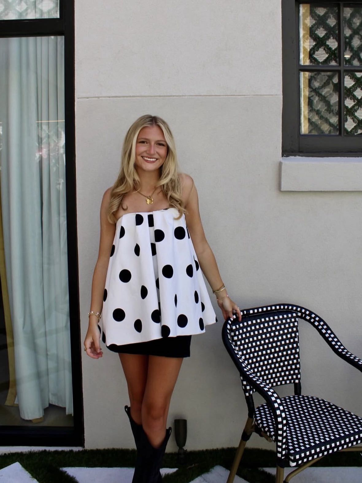 Polka Dot Top