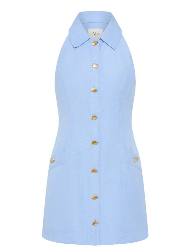 AJE Angela Halter Mini Dress