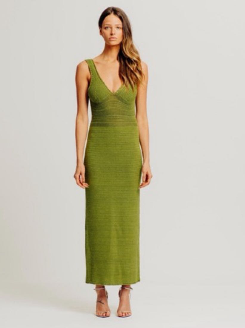 Ronny Kobo Knit Maxi Dress