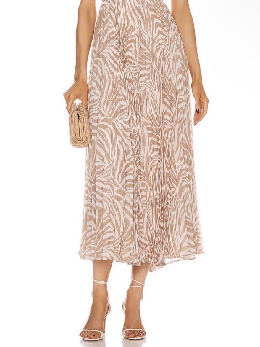 Zimmerman Zebra Maxi Skirt
