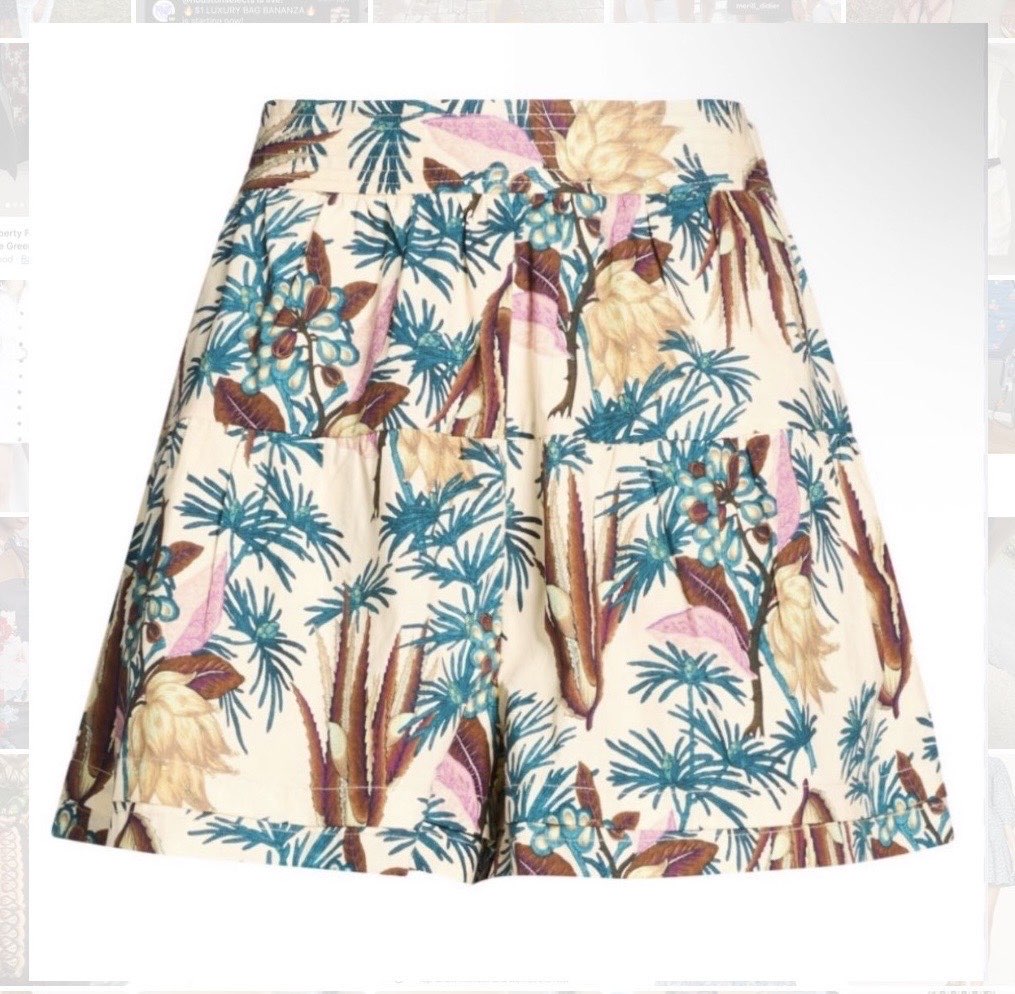 Ulla Johnson Elise Printed shorts
