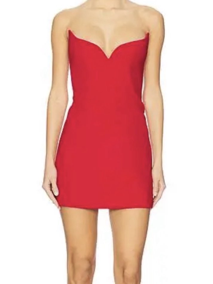 Lovers and Friends Red Ketchum Mini Dress