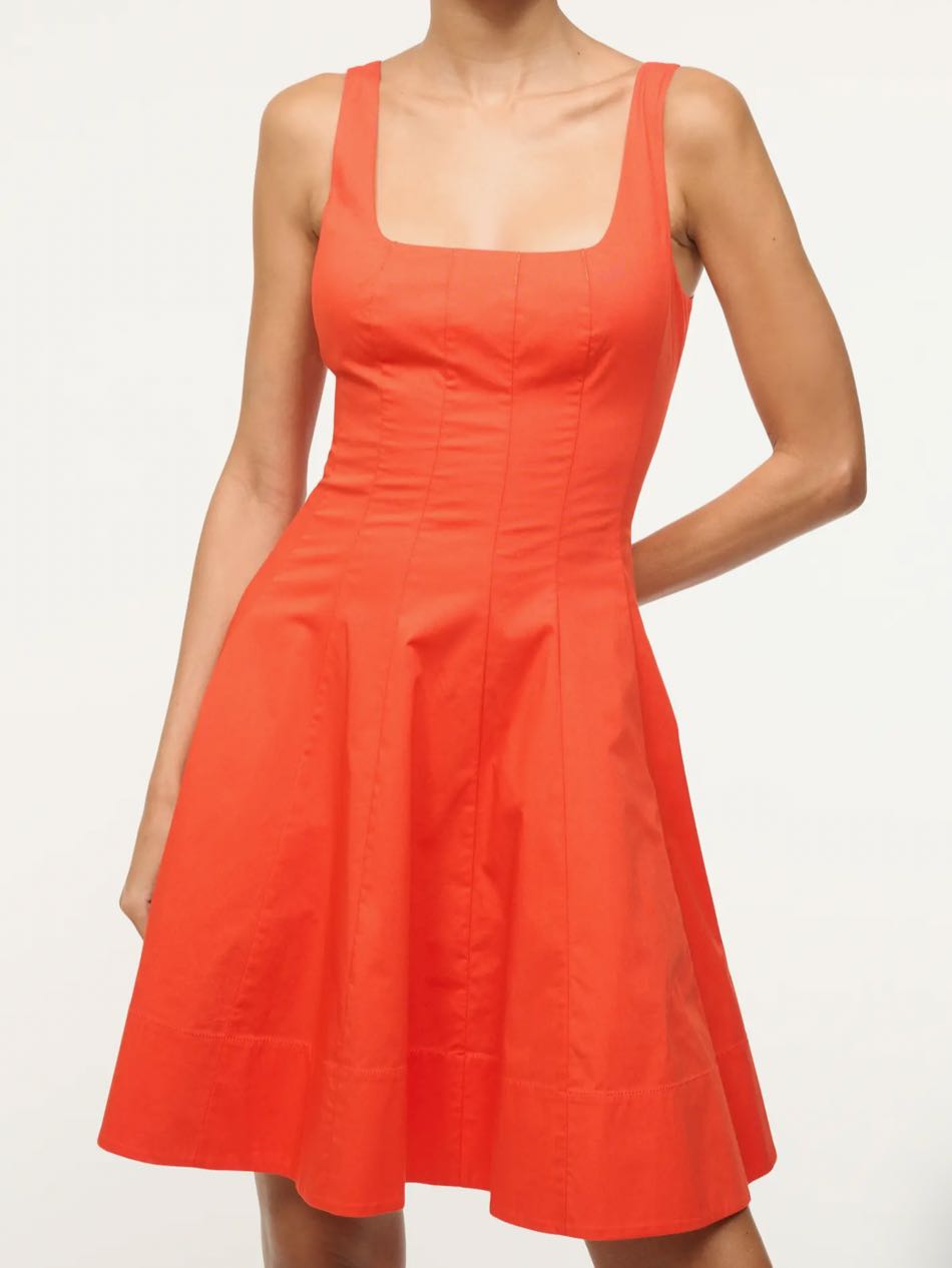 STAUD Mini Well Dress