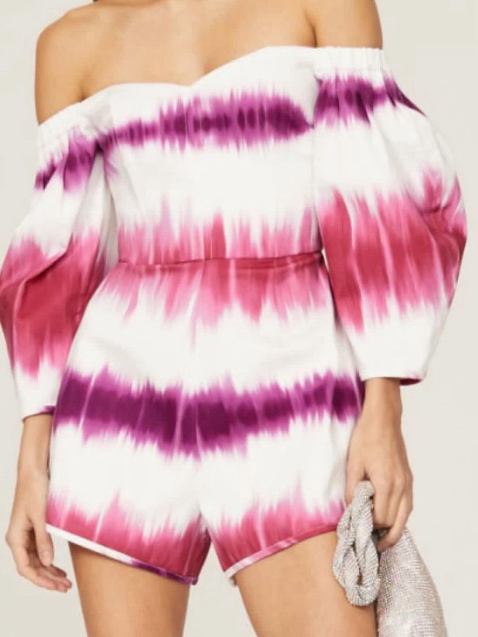 Off the shoulder romper
