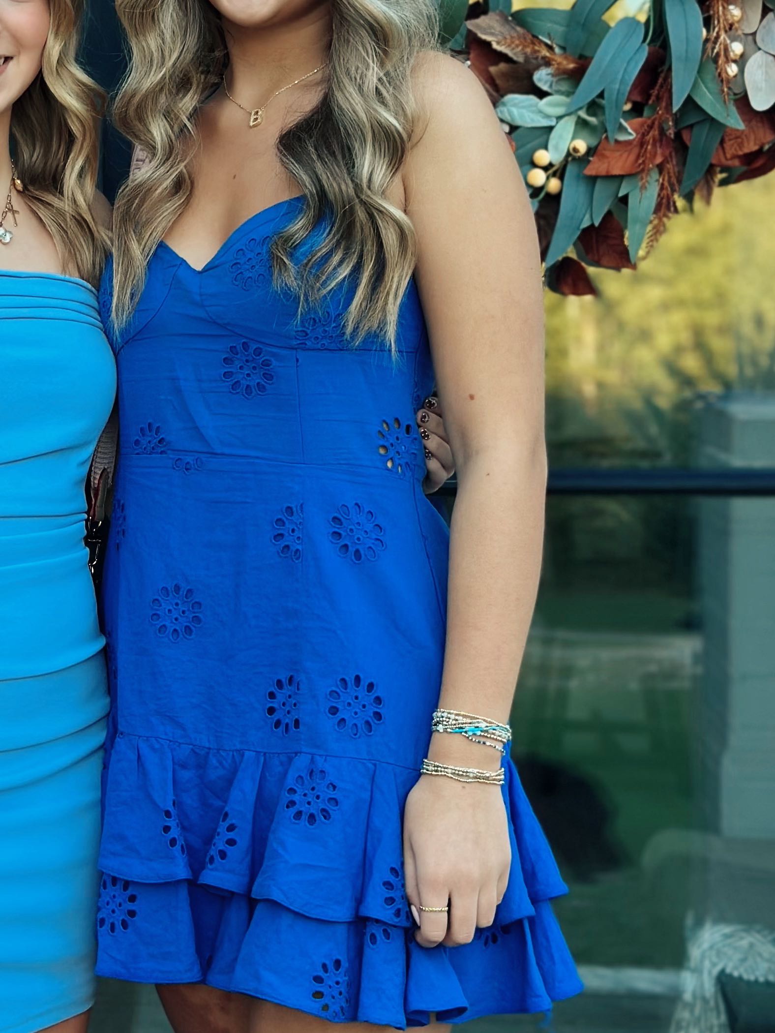 Blue Zara dress