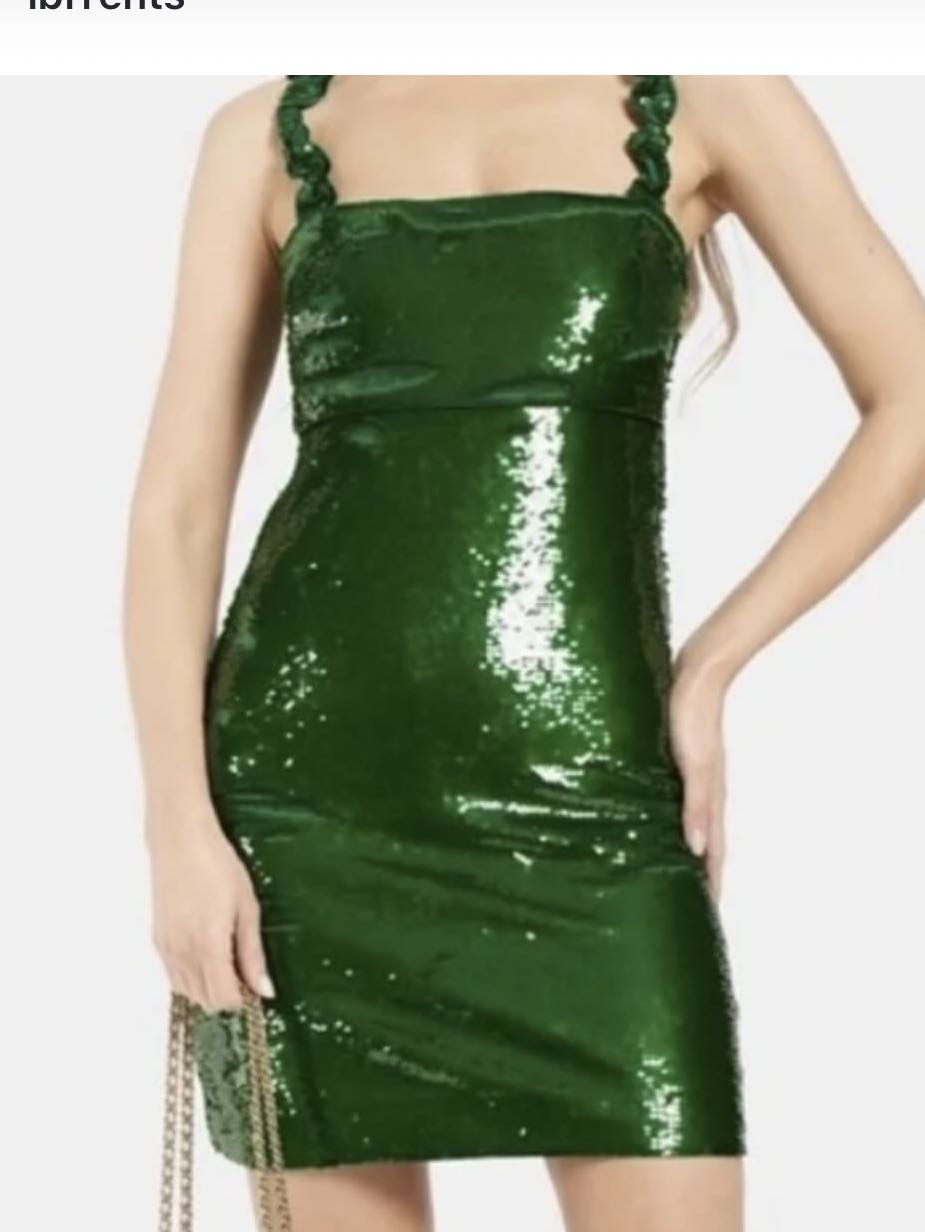 Ganni Sequin Dress