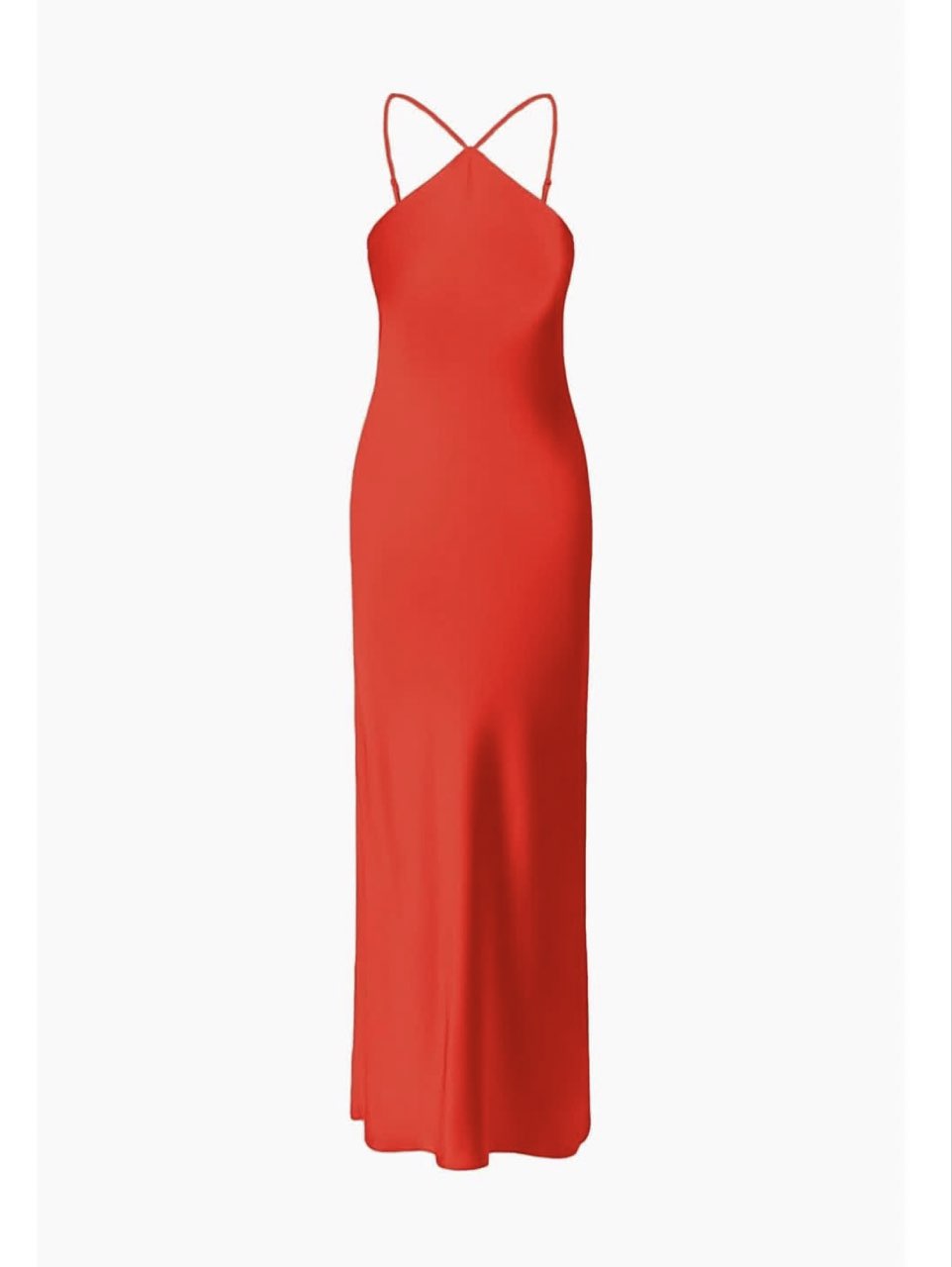 Red Slip Dress