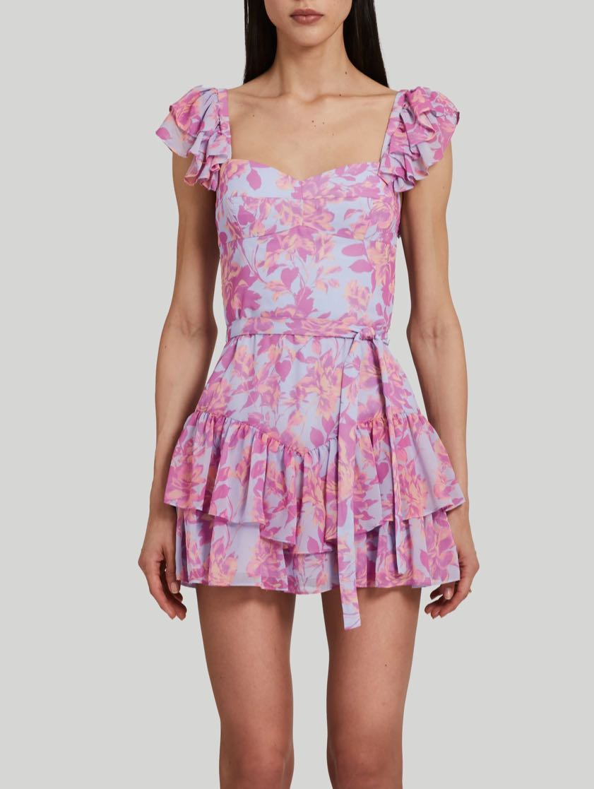 Amanda Uprichard Floral Romper