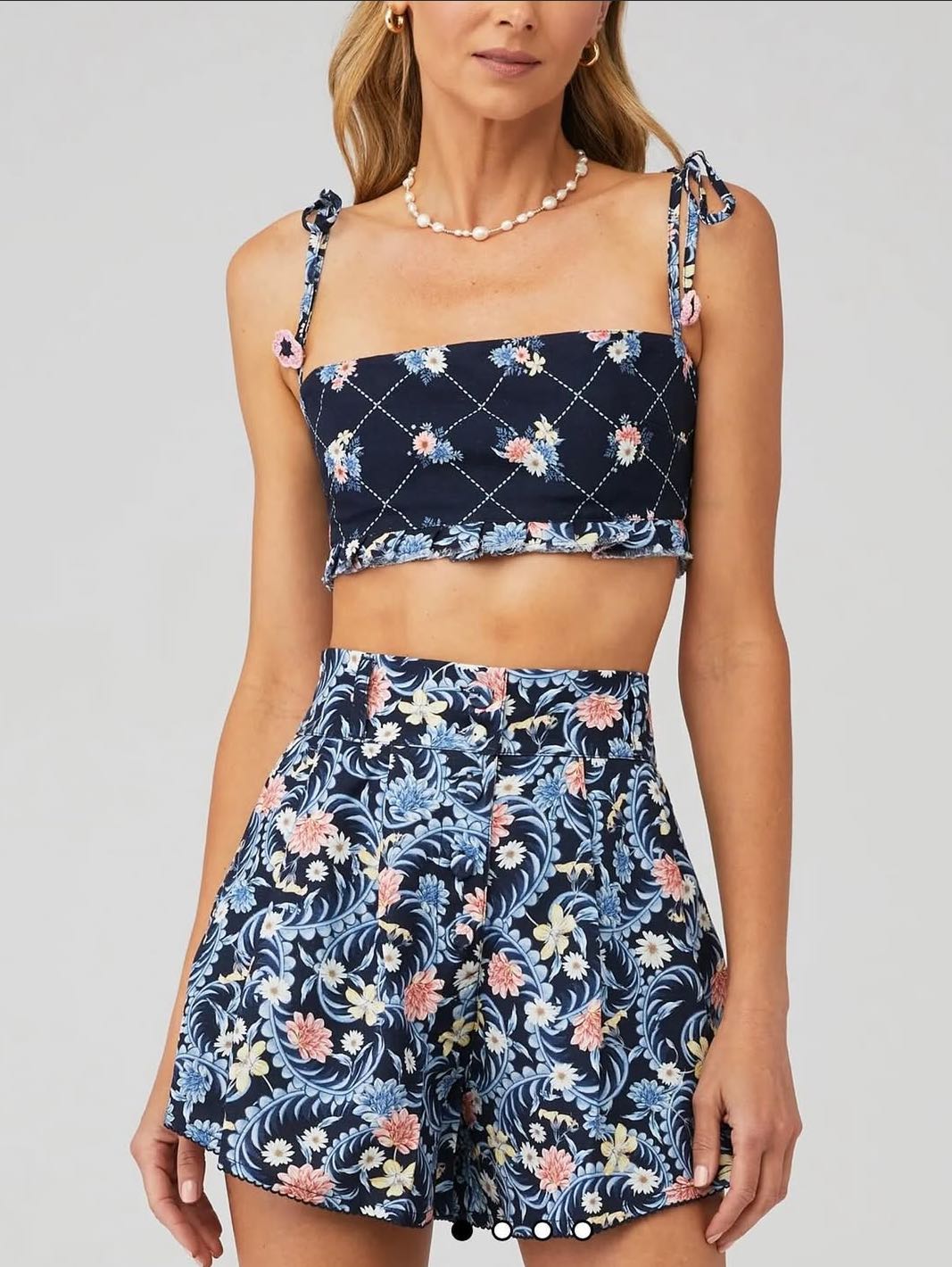 Allie Crop and Bandeau-Nalia Shorts