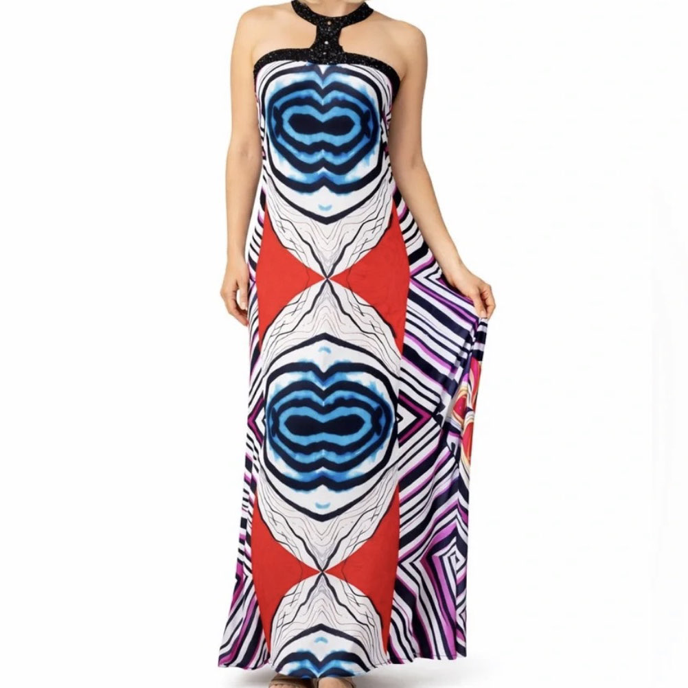 Authentic Icon Multicolored maxi