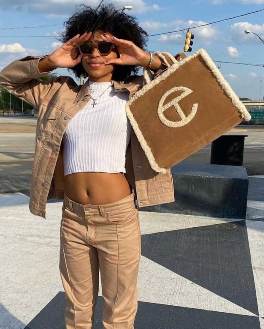 Ugg x Telfar Medium Shopper Bag