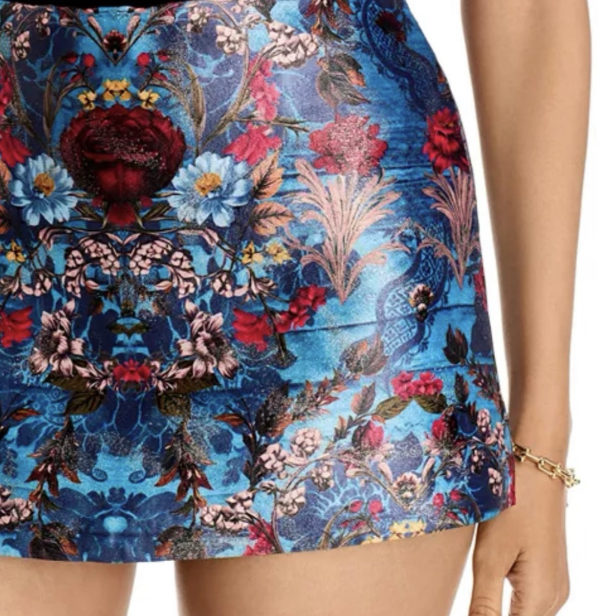 Alice + Olivia Mace Jacquard Skirt