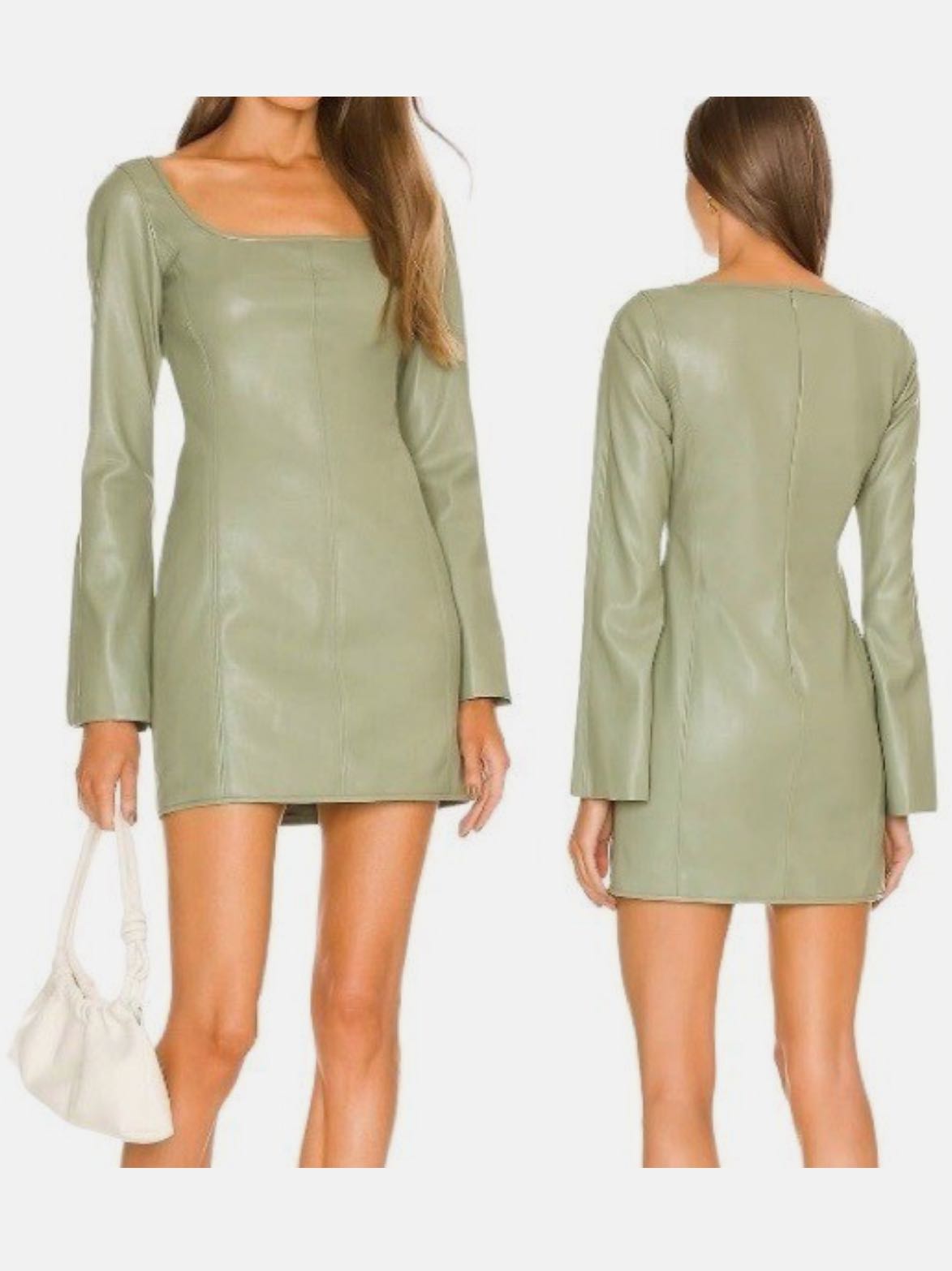 Alexis Faux Leather Dress