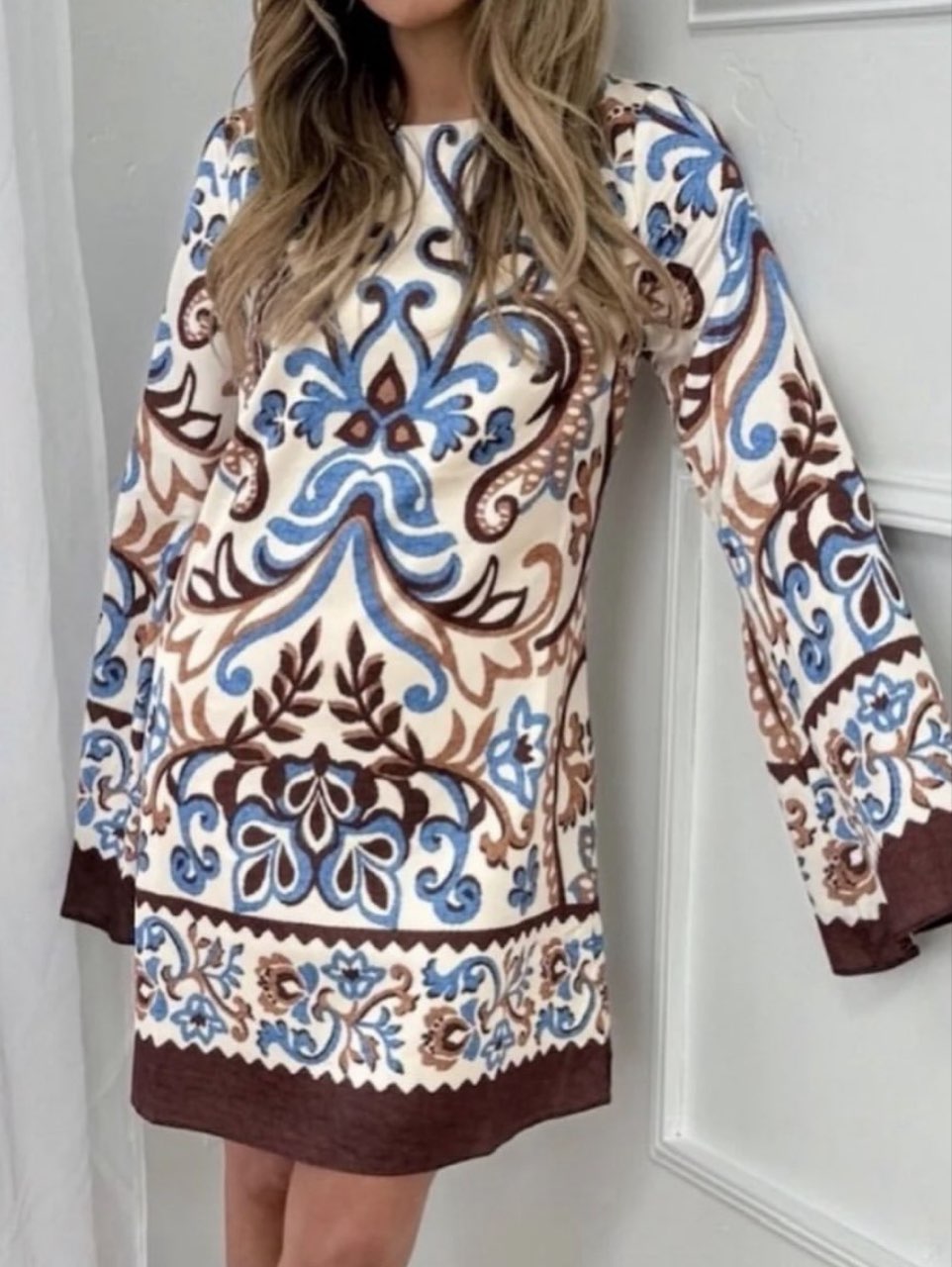 Tapestry Mini Dress