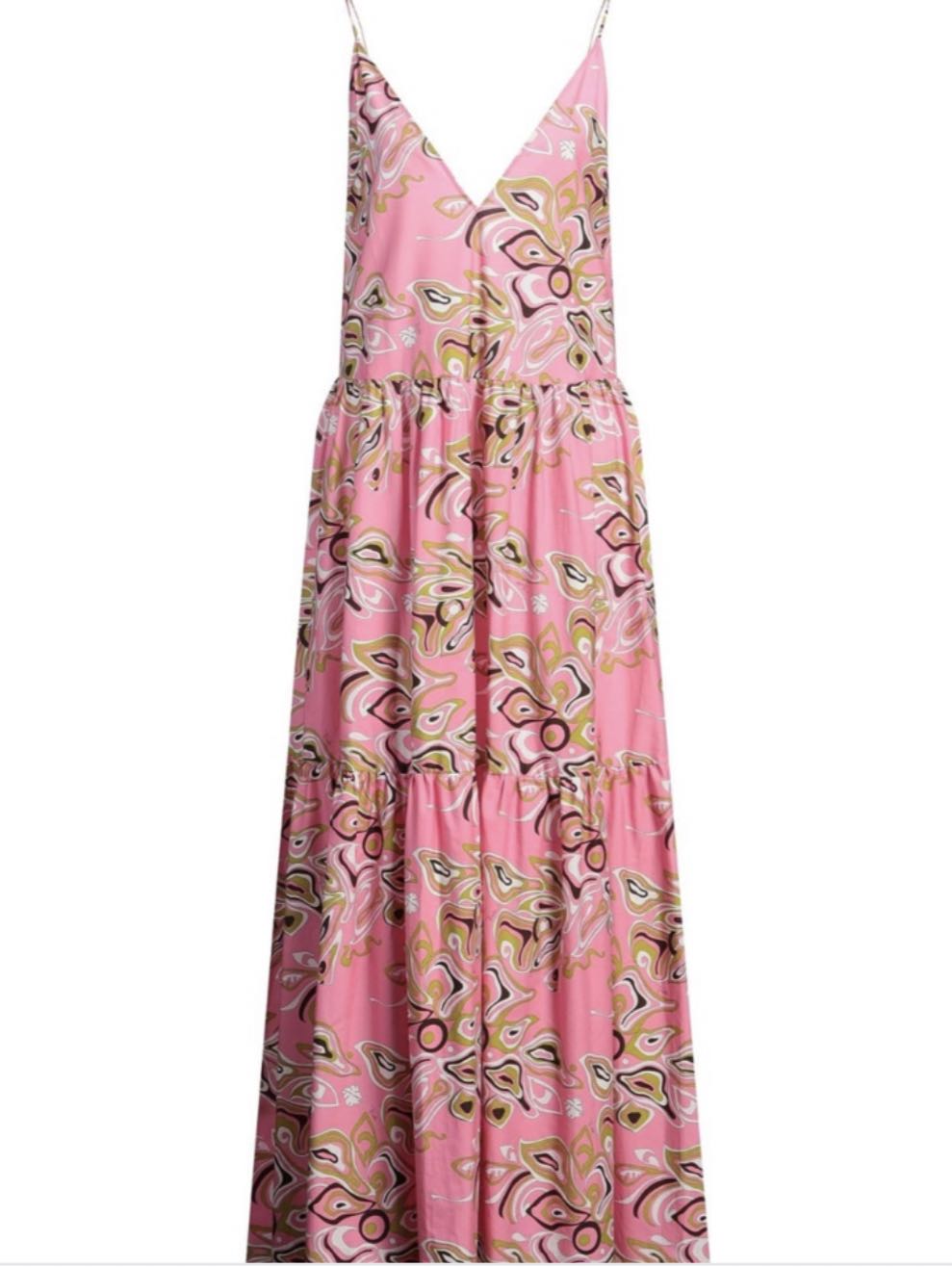 Floral Print Maxi Dress
