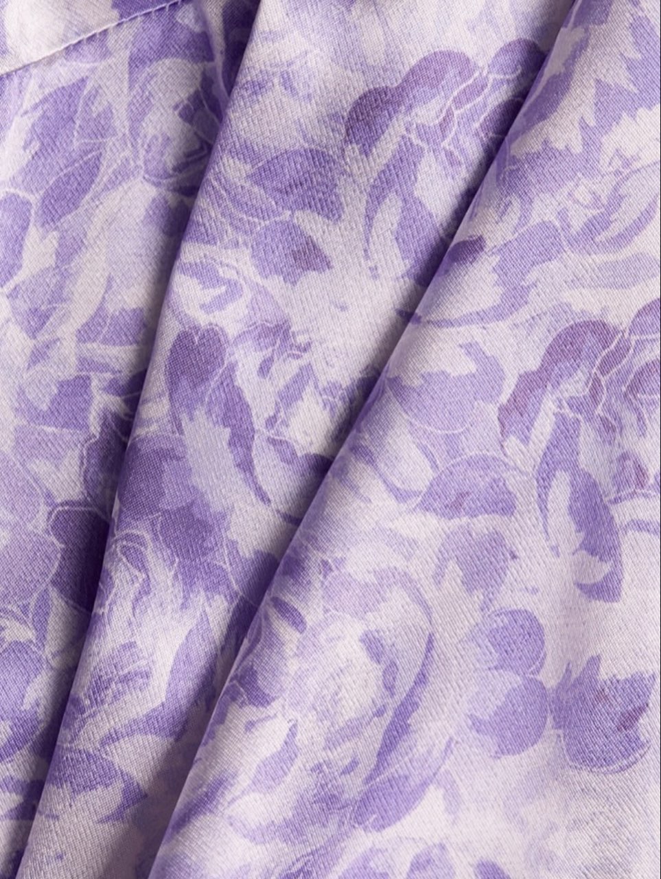 Purple Floral Slip Set