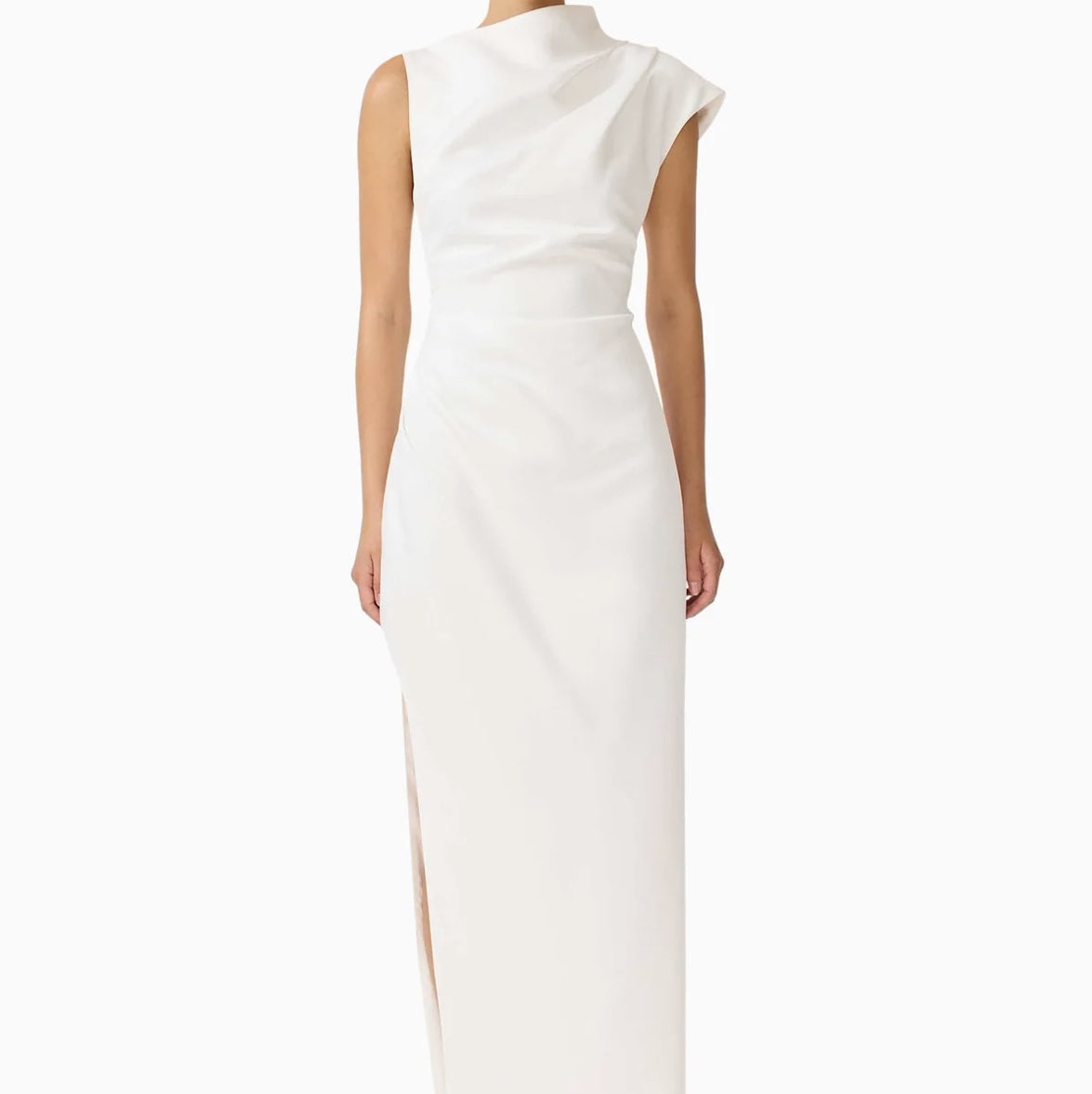 ELLIATT maxi gown white