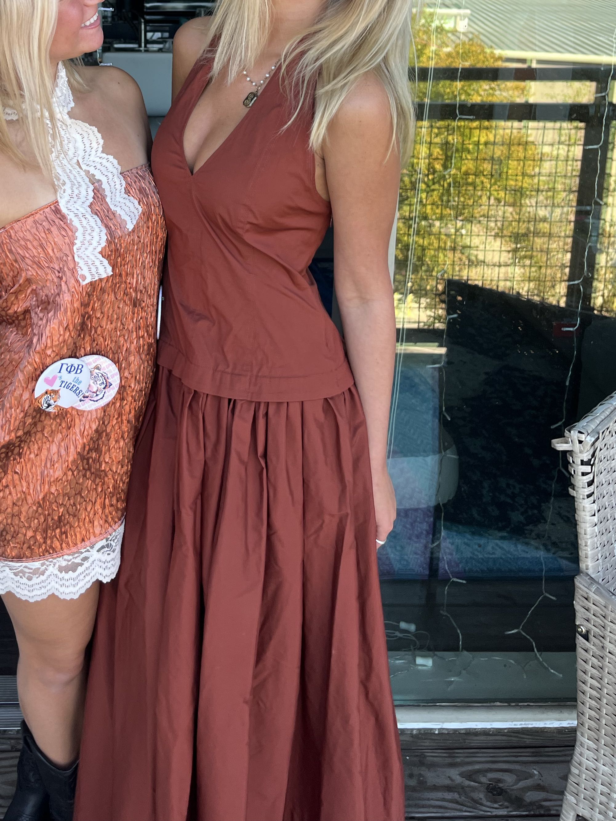 A.L.C. Nora Drop-Waist Halter Dress