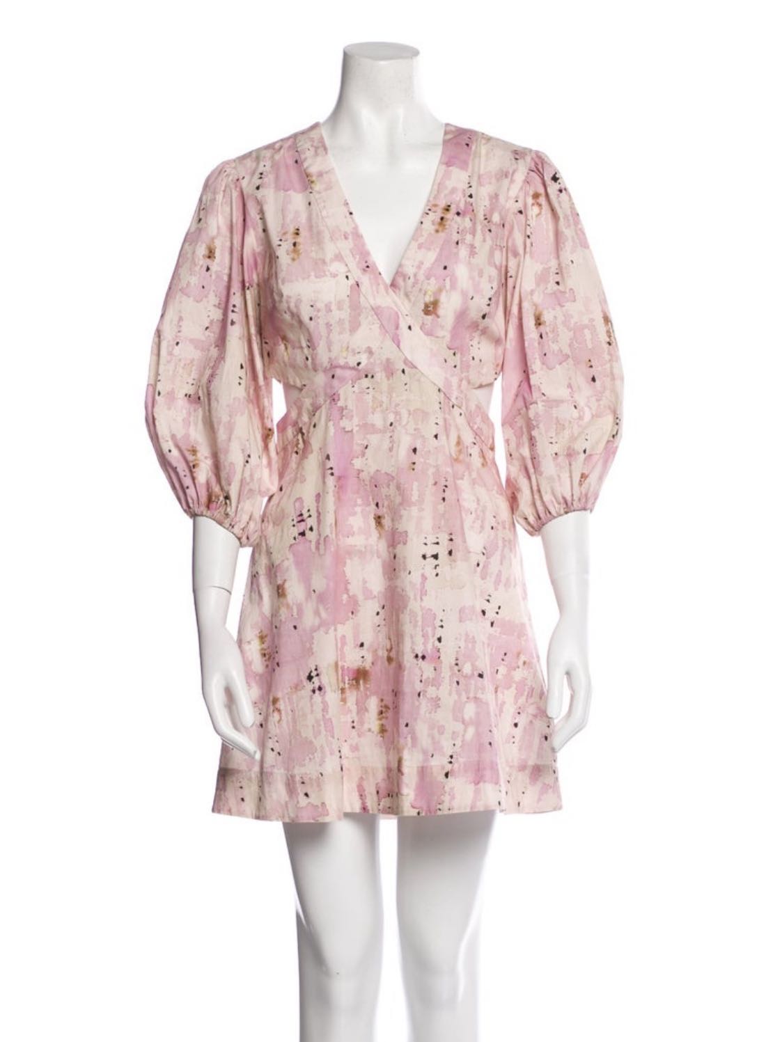Floral Print Mini Dress