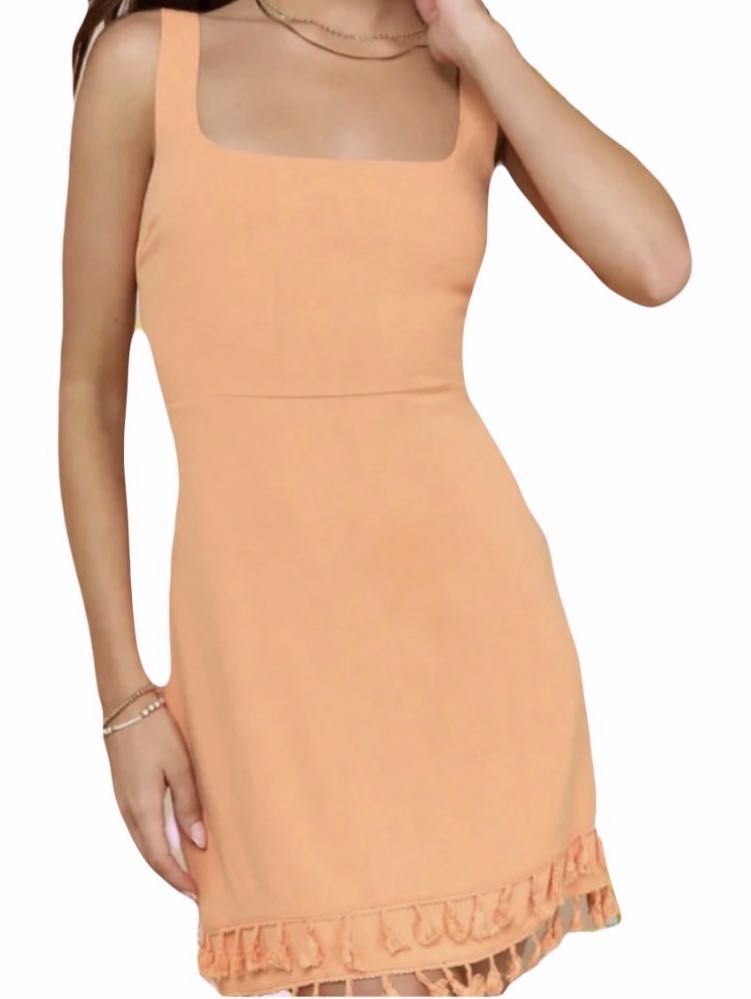 Orange Mini Dress
