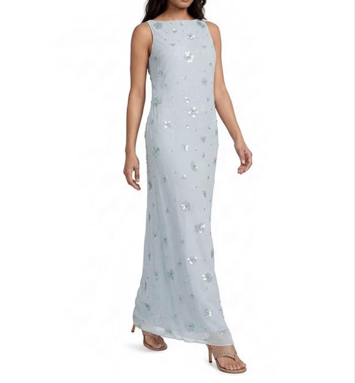 Gianni Bini x Cyd Morris The Bleu Embellished Gown